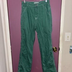 Green Corduroy Pants